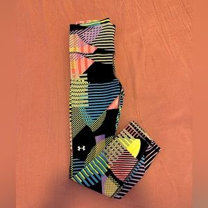 Neon underarmour workout pants . Never worn.